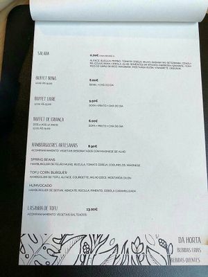 Carta a 31.03.19 at Semente - Art - Coffee & Plant Based Food in Braga