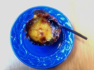 Pastel de nata at Semente - Art - Coffee & Plant Based Food in Braga