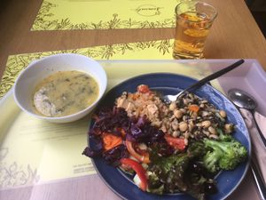 Meal of the day at Semente - Art - Coffee & Plant Based Food in Braga