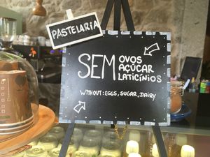 Sem bullshit! at Semente - Art - Coffee & Plant Based Food in Braga