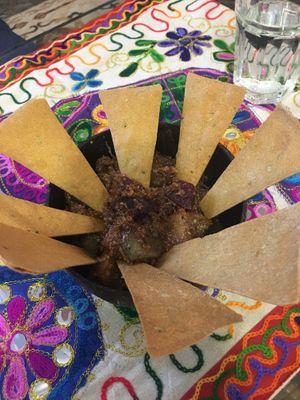 Potato beet quinoa bowl at Travel Yoga Cafe in New Delhi