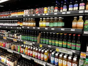 Allllll the Kombucha   at Health Foods Unlimited in Centerville