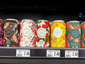 Prettiest Kombucha I ever saw   at Health Foods Unlimited in Centerville