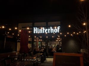 Patio at Hinterhof in Los Angeles