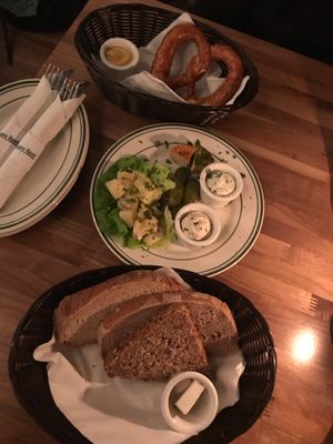 Brezn and Abendbrot at Hinterhof in Los Angeles