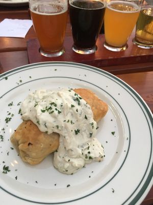 Appetizer of the day - so delicious! at Hinterhof in Los Angeles