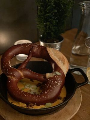 German Soft Pretzel  at Hinterhof in Los Angeles