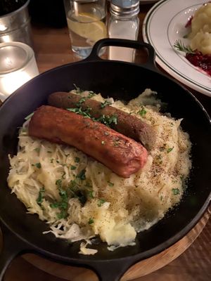 Sausage Sampler at Hinterhof in Los Angeles