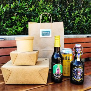 All new take out! See our entire online menu at HinterhofLa,com  at Hinterhof in Los Angeles