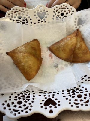 Sambusas  at Nile Ethiopian Restaurant in Jacksonville