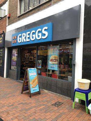 Exterior of shop at Greggs - High St in Chatham