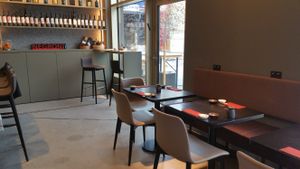 Kai Sushi interior at Kai Sushi - Schiffbau in Zurich