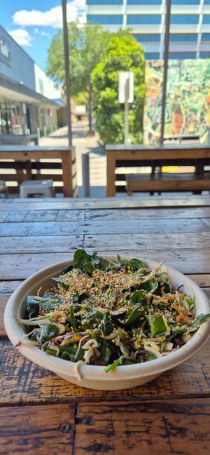 Thai Hard bowl with tofu at Greenstreat in Albury