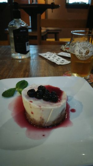 Cheesefake at Stannis Pub in Blumenau