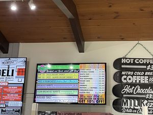 Menu  at Dank Donuts in Big Bear Lake