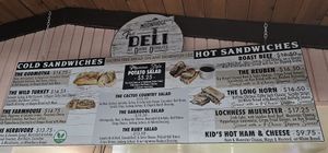 Menu of Sandwich at Dank Donuts in Big Bear Lake