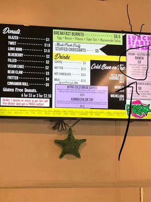 Vegan ramen  at Dank Donuts in Big Bear Lake