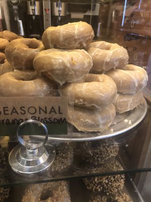 Seasonal orange blossom  at Mighty-O Donuts - Downtown in Seattle