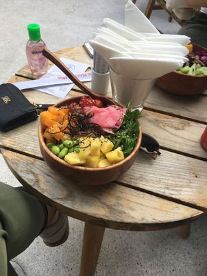 Vegan Poke Bowl at Poke Hanoi in Hanoi