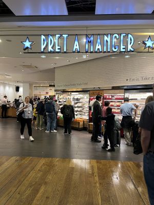 Front  at LHR - Pret A Manger - T3 Landside in West London