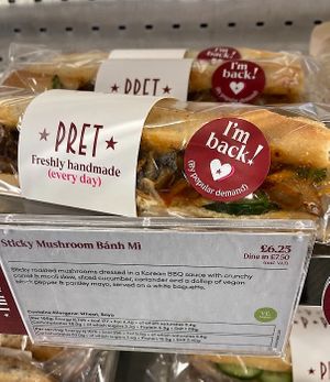  at LHR - Pret A Manger - T3 Landside in West London