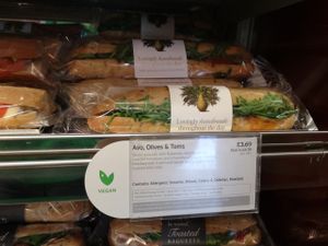 Vegan options at LHR - Pret A Manger - T3 Landside in West London