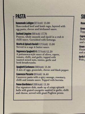 Veganesca spaghetti   at LHR - Carluccios  - T4 Airside in West London