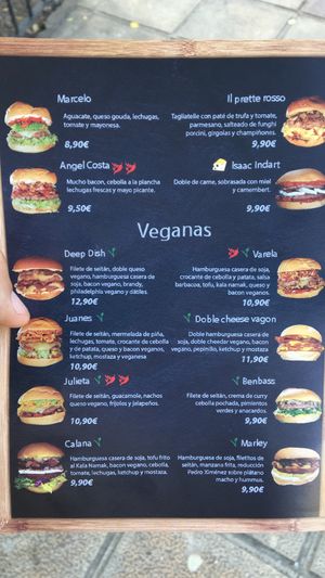 Best vegan burger I’ve ever seen at TweeSwips in Mallorca