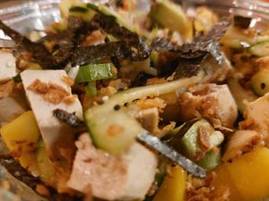 Poke de tofu at Local in Lisbon