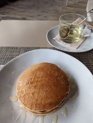 Vegan pancakes at Local in Lisbon