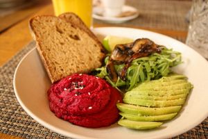 veggie bowl at Local in Lisbon