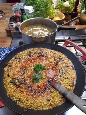 paella at The Phoenix Vegetarian Restaurant & Accommodation in Castlemaine