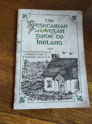Old vegan guide at The Phoenix Vegetarian Restaurant & Accommodation in Castlemaine