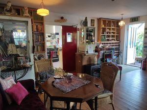 Inside of the restaurant at The Phoenix Vegetarian Restaurant & Accommodation in Castlemaine
