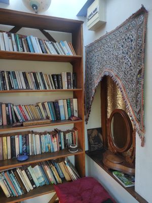 Outside the room at The Phoenix Vegetarian Restaurant & Accommodation in Castlemaine