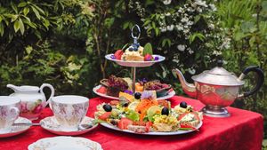 Vegetarian , vegan and gluten free options available in our scrumptious Afternoon Tea for Two at The Phoenix Vegetarian Restaurant & Accommodation in Castlemaine