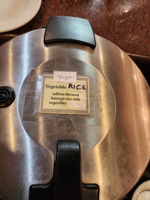 Rice at India Taj Palace in San Antonio