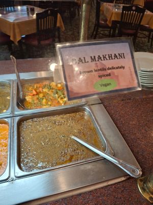 Dal makhani at India Taj Palace in San Antonio