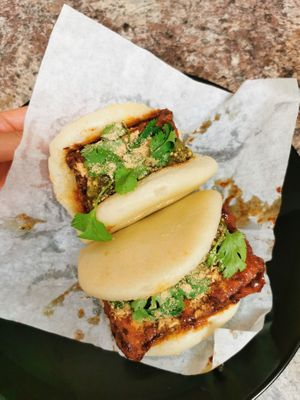 tofu belly bao at Gongfu Bao in Ottawa