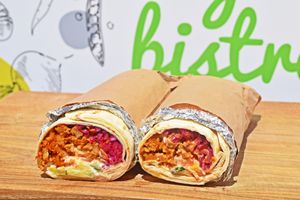 Seitan kebab at VEGway in Liberec