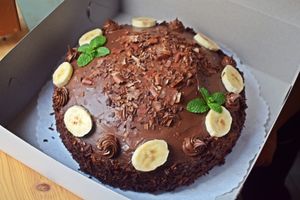 Cake of the day at VEGway in Liberec