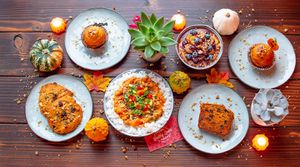 Seasonal menu hero shot at Healthy Louisa in Leicester