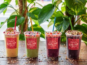 Super food smothies at Healthy Louisa in Leicester