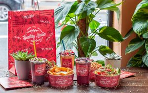 Takeaway hero shot at Healthy Louisa in Leicester