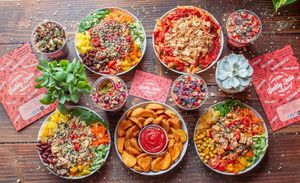 Lunches here shot at Healthy Louisa in Leicester