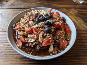 Pancakes at Healthy Louisa in Leicester