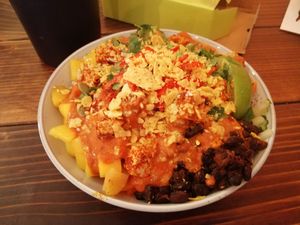 Fiesta bowl at Healthy Louisa in Leicester