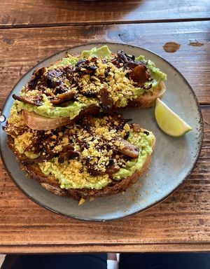 Mushroom Avocado   at Healthy Louisa in Leicester