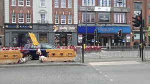 Outside at Healthy Louisa in Leicester