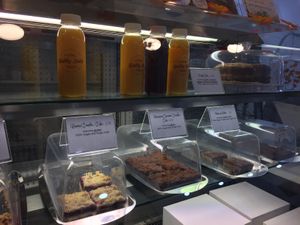 Lots of cake! at Healthy Louisa in Leicester